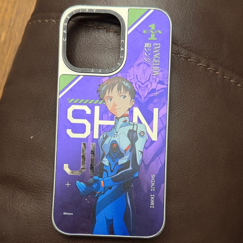 Casetify Evangelion Shinji Ikari iPhone 15 Pro Max Case with MagSafe